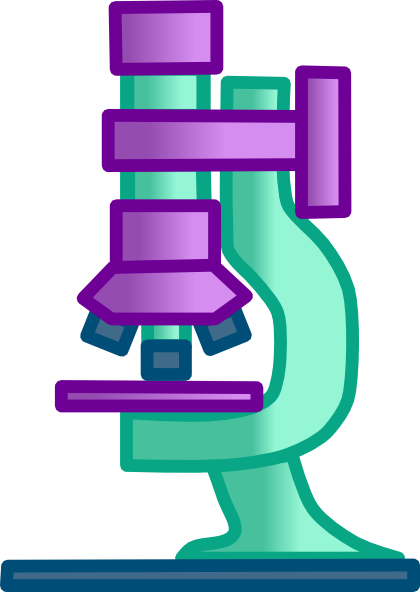Microscope clip art - vector clip art online, royalty free ...
