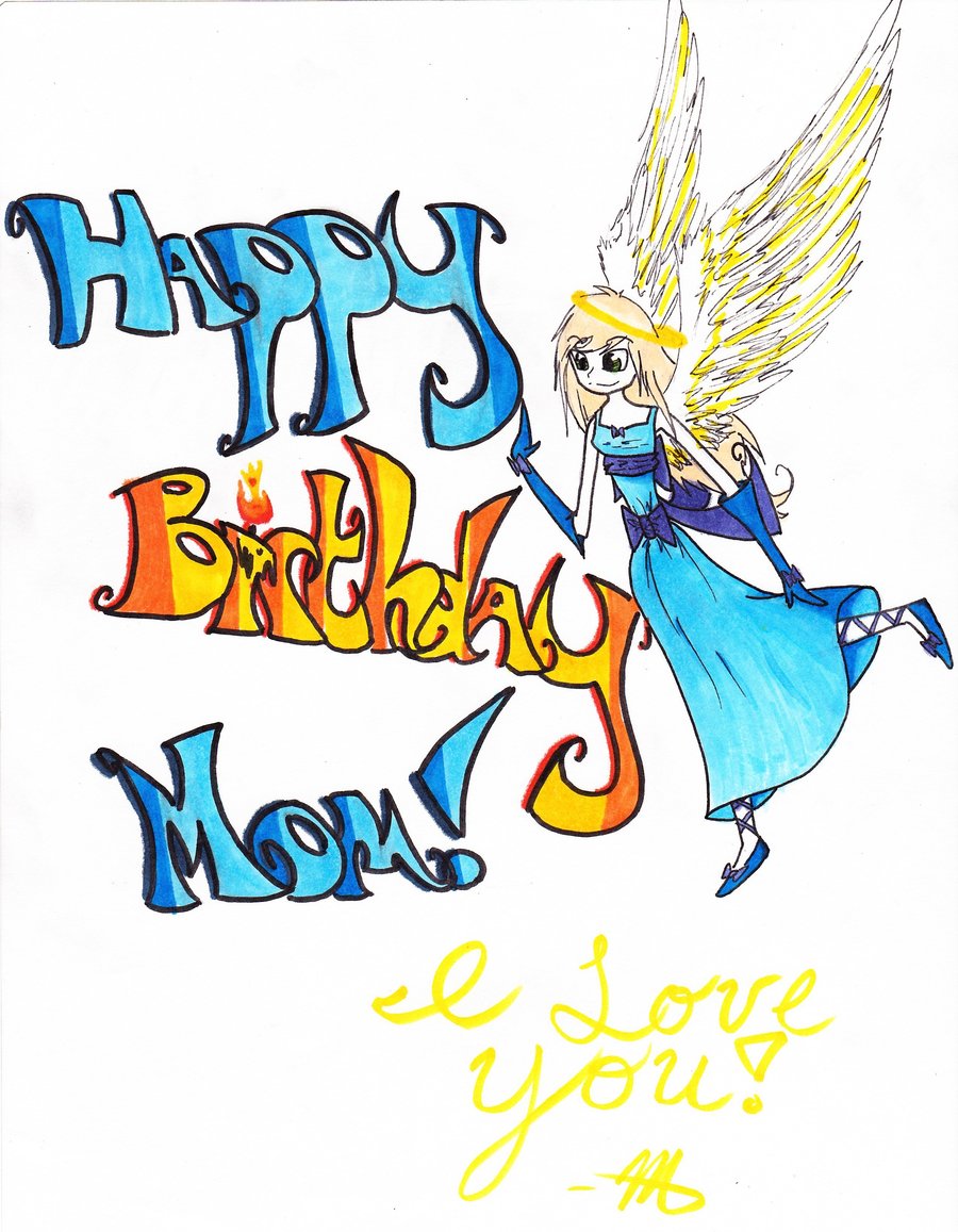 Happy Birthday Mom Nutmegmeg Deviantart - Quoteko.