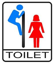 Funny Toilet Sign