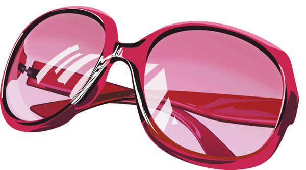 Summer must sunglasses vector Free Vector