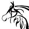 Abstract Horse