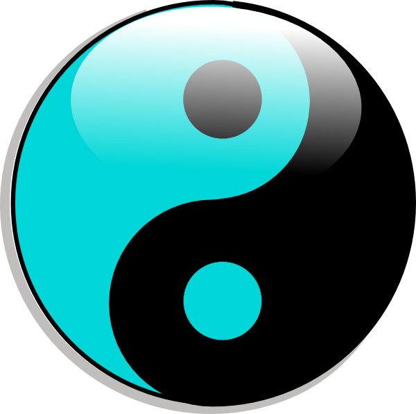 Yin Yang Clip Art - vector clip art online, royalty ...