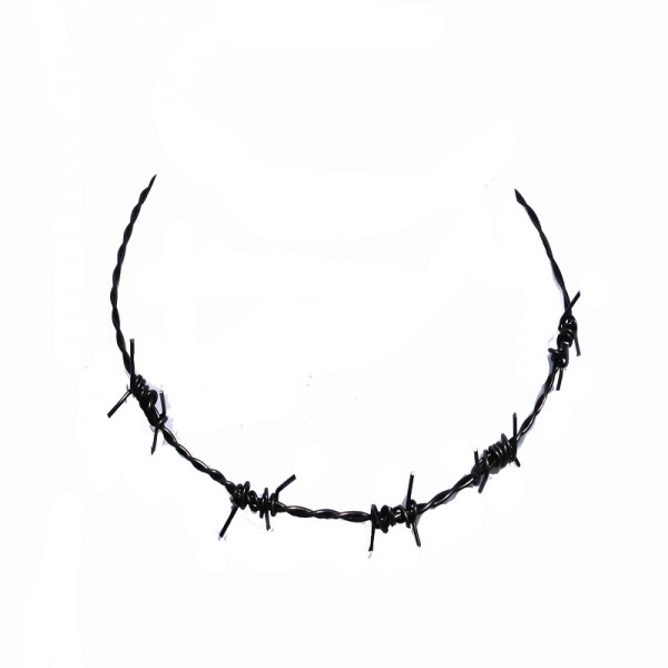 Barbed Wire Choker Necklace