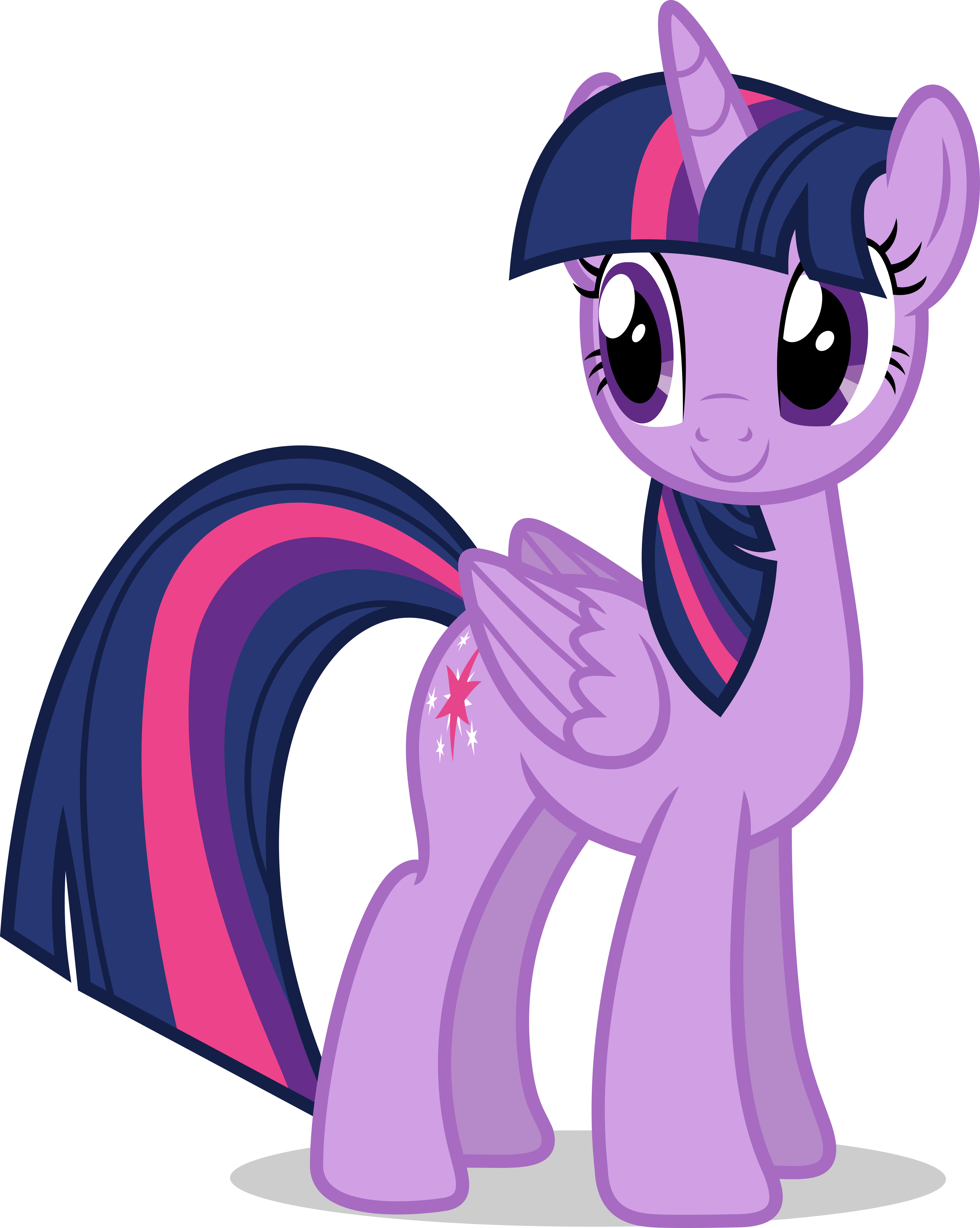 Mlp Fim Twilight Sparkle (...) vector by luckreza8 on DeviantArt