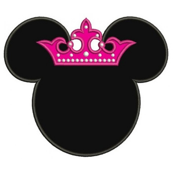 Minnie Mouse Ears Silhouette Clipart