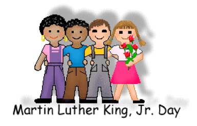 Martin luther king day clipart images