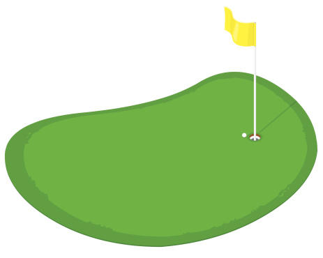 Golf green images clipart