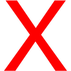 Clipart red x - ClipartFox