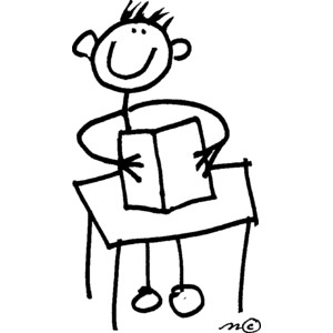 stick figure reading - Clip Art Gallery - Polyvore