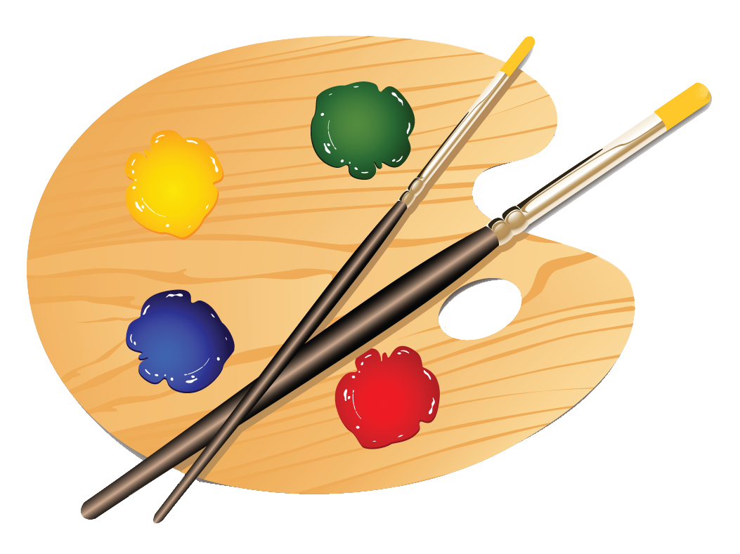 Clip Art Artist Paint Palette Clipart
