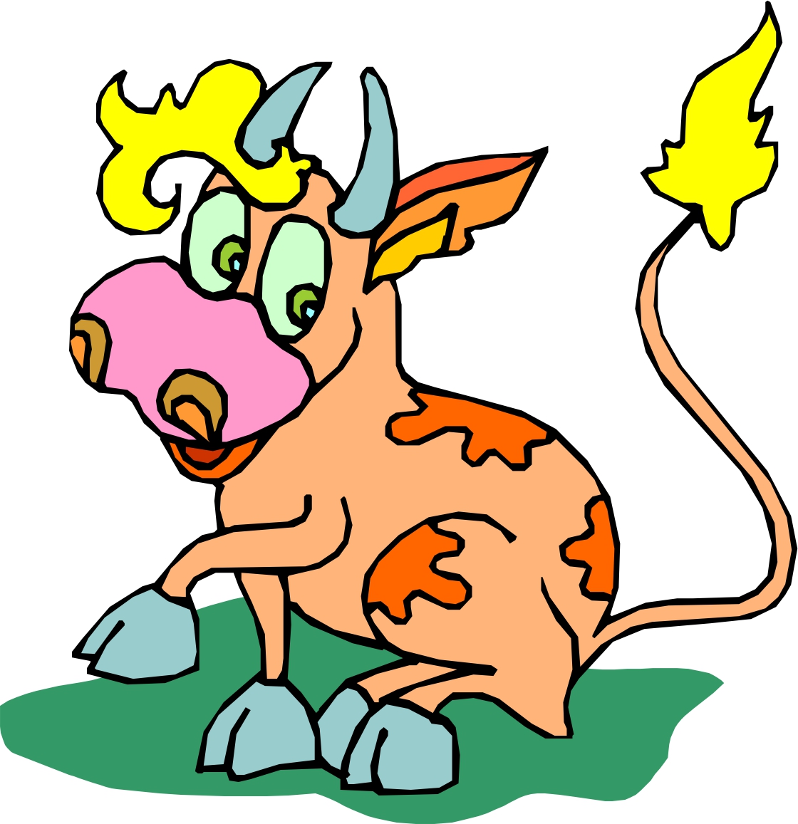 Cartoon Cow
