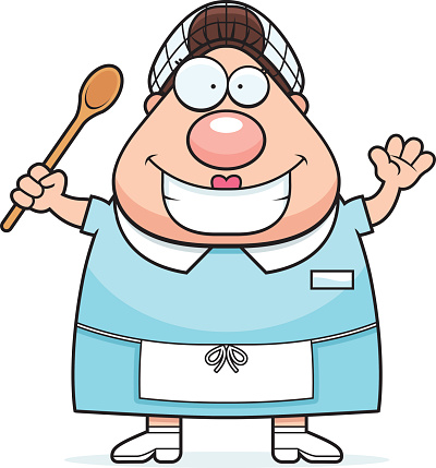 Cafeteria Worker Clip Art, Vector Images & Illustrations