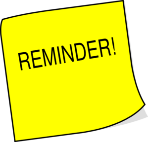 Free Reminder Clip Art Pictures - Clipartix