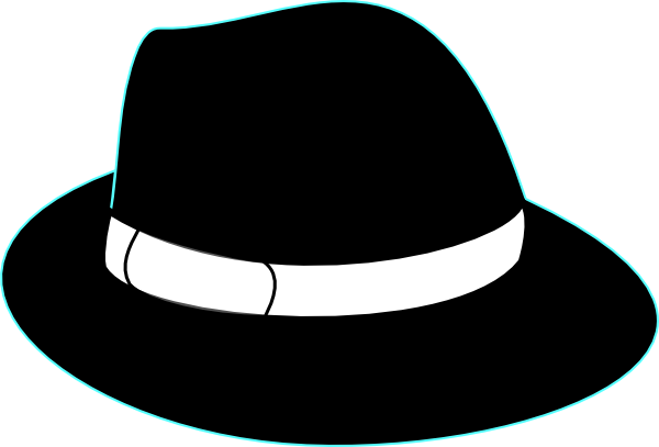 Woman top hats clipart