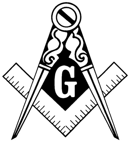 Square and compass clip art