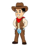 Cowboy Clip Art Kids - Free Clipart Images