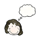 Kids thought bubble clipart