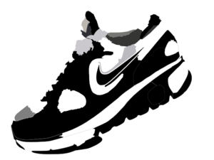 Nike Running Shoes Clipart - Free Clipart Images