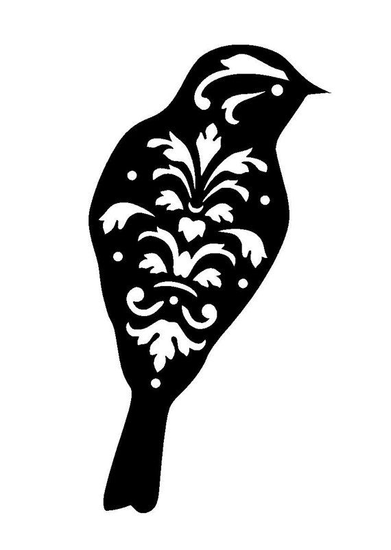 Bird Stencil | Stencils, Stencils ...