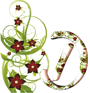Animated Alphabet Blooms Flowers Page Two