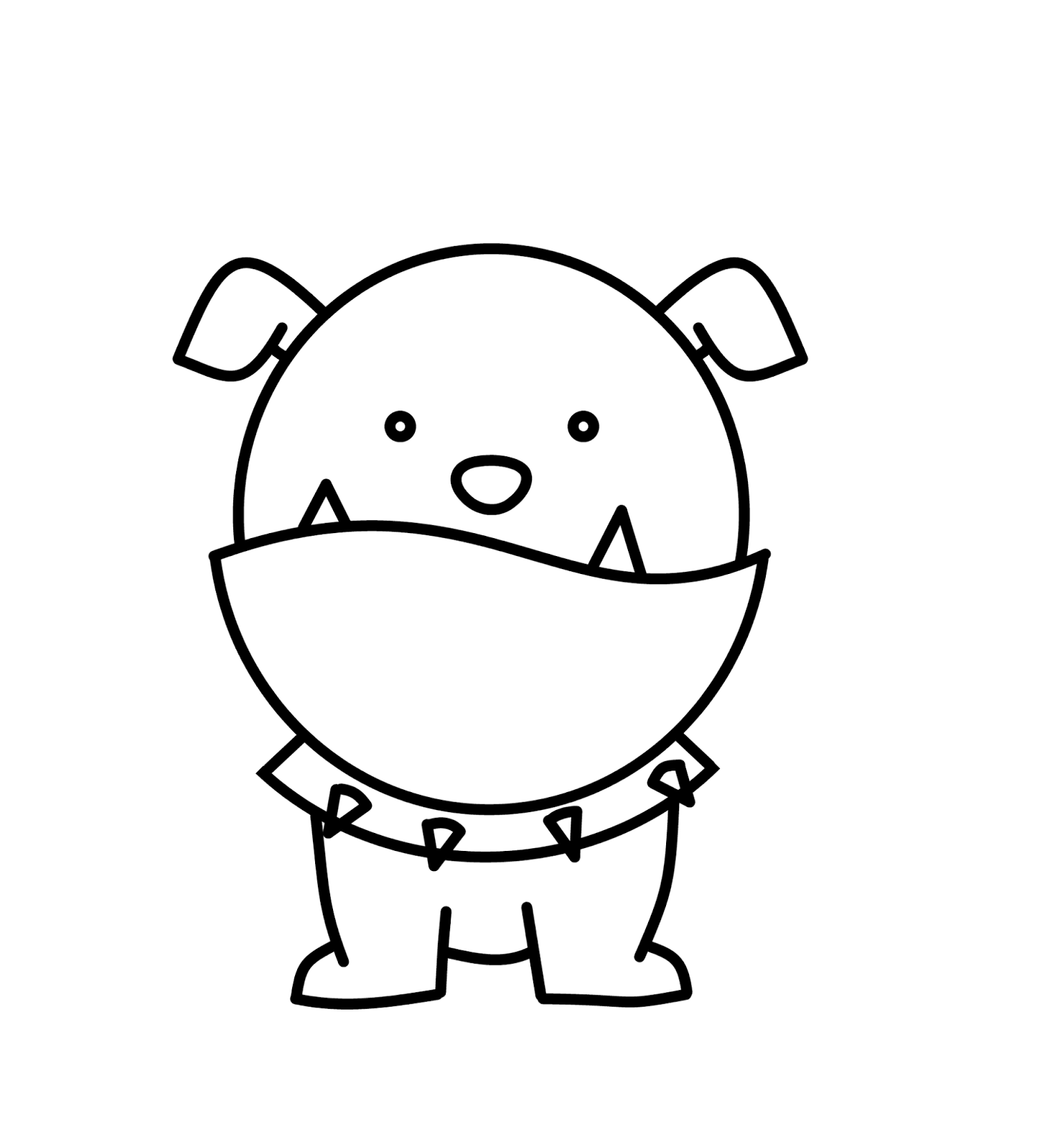 How To Draw Cartoons: English Bulldog