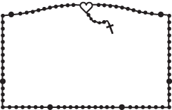 Rosary Border Clipart