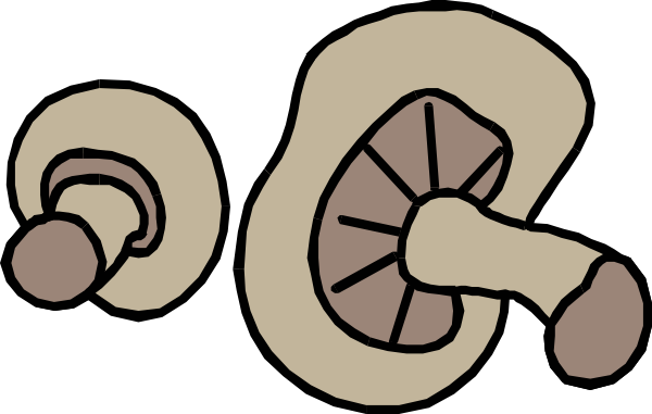 Mushroom Clip Art - Tumundografico