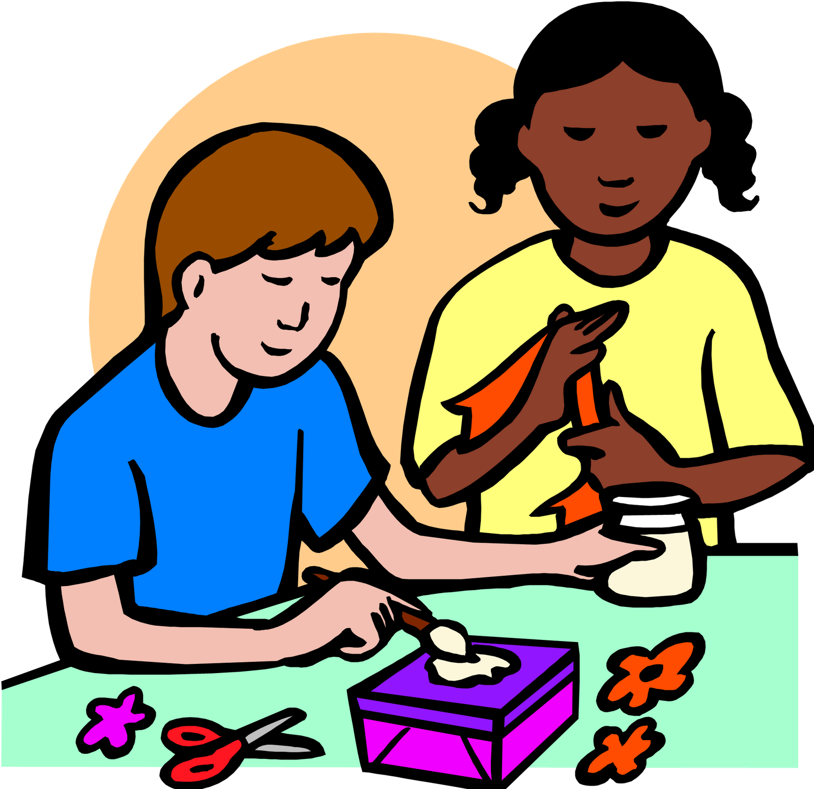 Related Arts Clipart