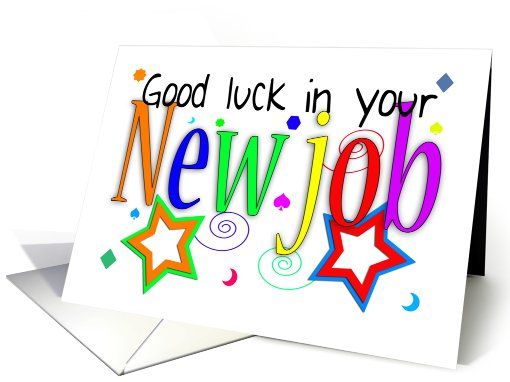 Good Luck New Job | Birthday ...