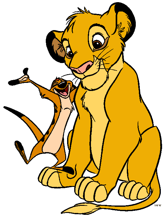 Baby Lion Clip Art