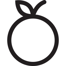 Orange Icon Outline - Icon Shop - Download free icons for ...