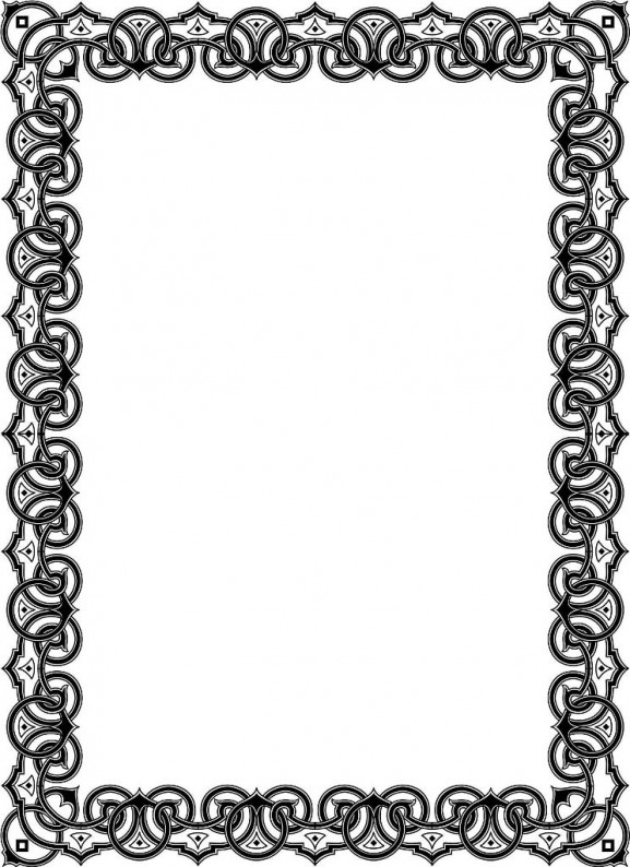 Download file desain frame border berformat vectorMasbadar.com
