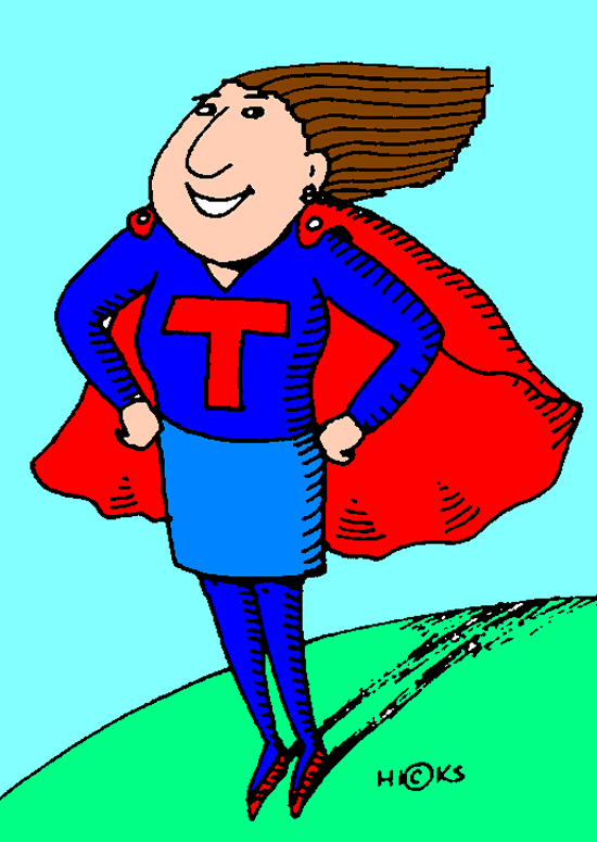 Super Teacher Clipart