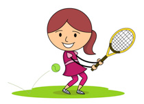 Free Sports - Tennis Clipart - Clip Art Pictures - Graphics ...
