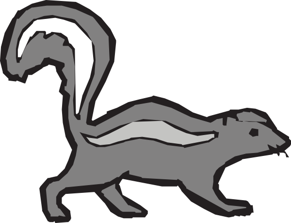 Skunk Clip Art Skunk 6 Png