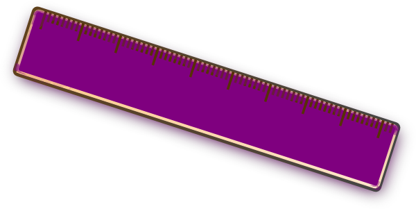 Cute ruler clipart