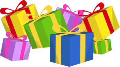 Pile Of Birthday Presents Clipart