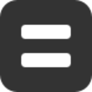 Red Equal Sign Clipart