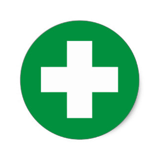 First Aid Stickers | Zazzle