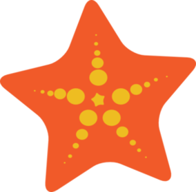 Starfish Cartoon Clipart - Free to use Clip Art Resource
