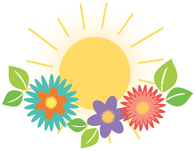 Think Spring Clip Art - Tumundografico