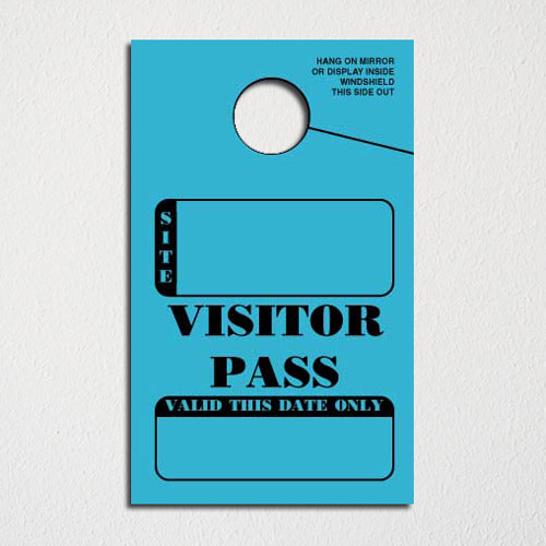 Campground & RV Park Hang Tags, Parking Passes & Self Adhesive Car ...