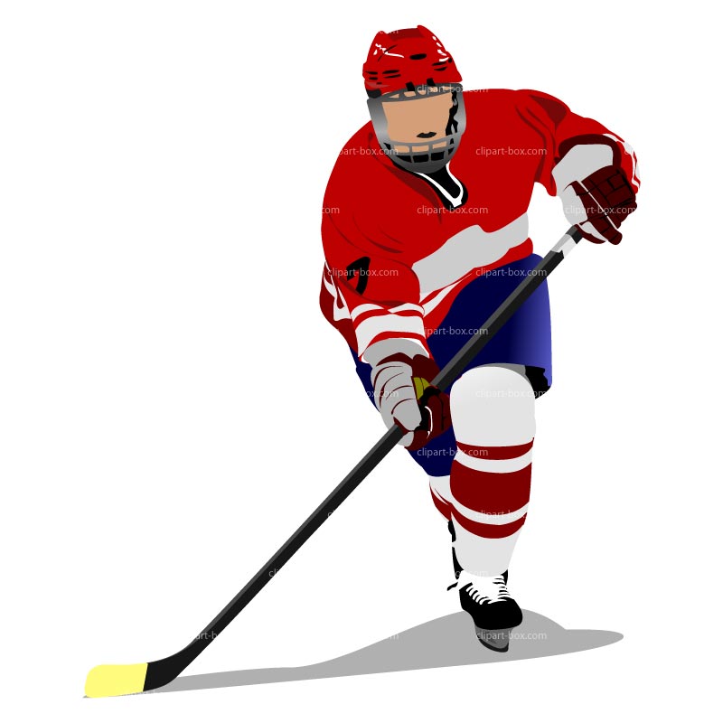 Hockey Player Clip Art - Tumundografico