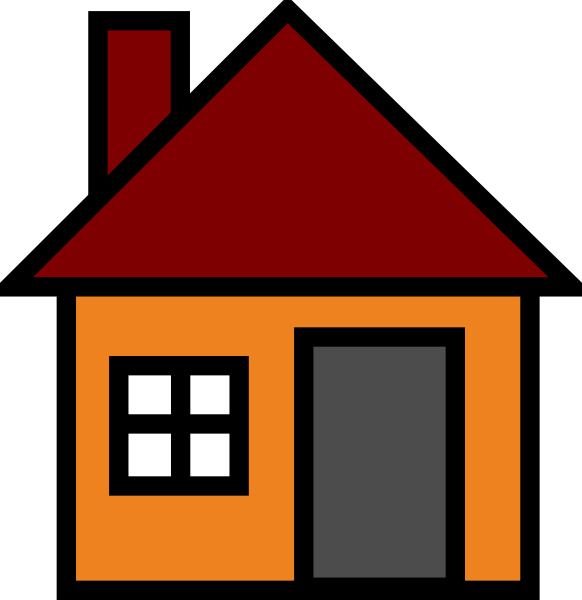 Simple House Clipart - Free Clipart Images