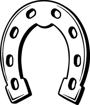 horseshoe drawings Gallery