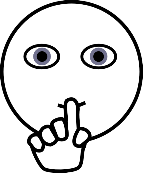 Shh Quiet Clipart - Free to use Clip Art Resource