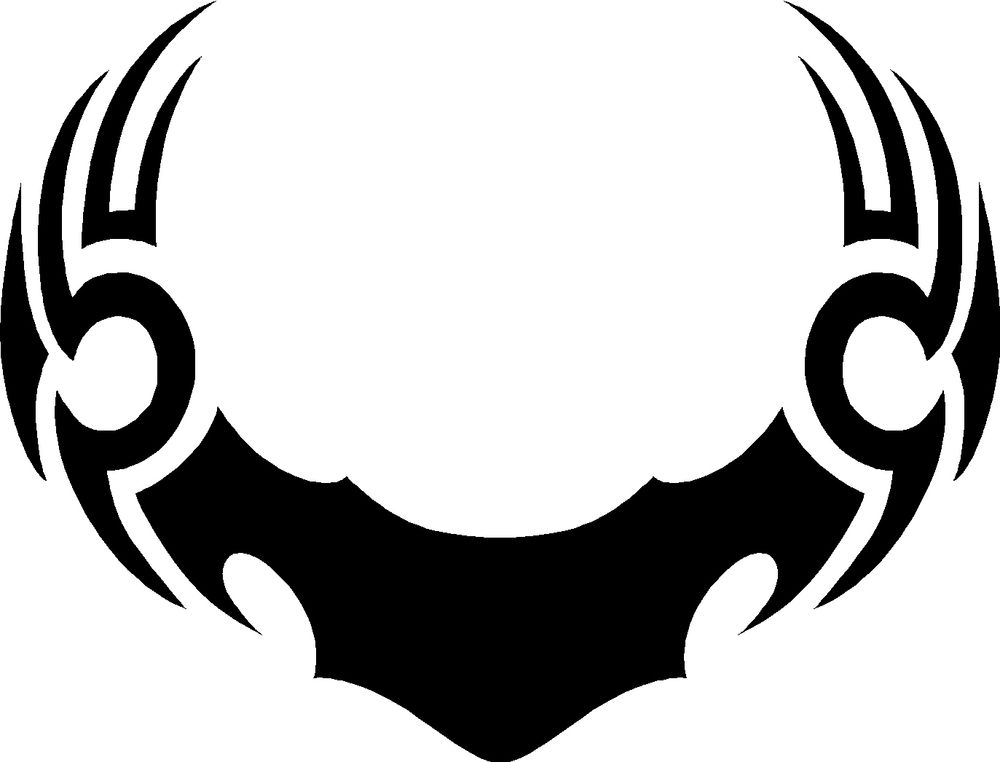 Tribal Vinyl Decal for Car, Truck or Motorcycle (17&#034; x 12& ...