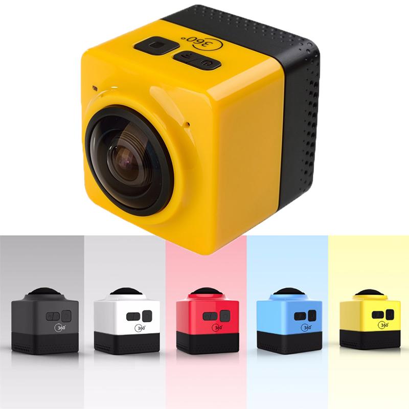 Cube 360 Action Camera 360 Degree Panorama 360 X190 F2.0 Lens ...
