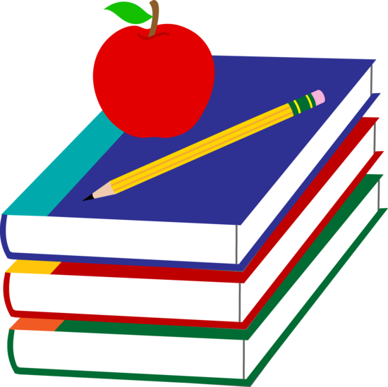 Clipart school books