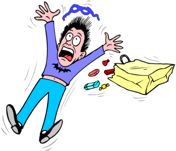 Scared Boy Clipart